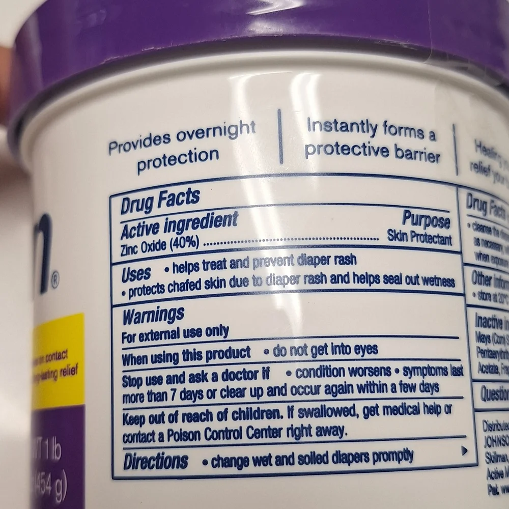 New No Box Desitin Maximum Strength Diaper Rash Paste 16 Oz